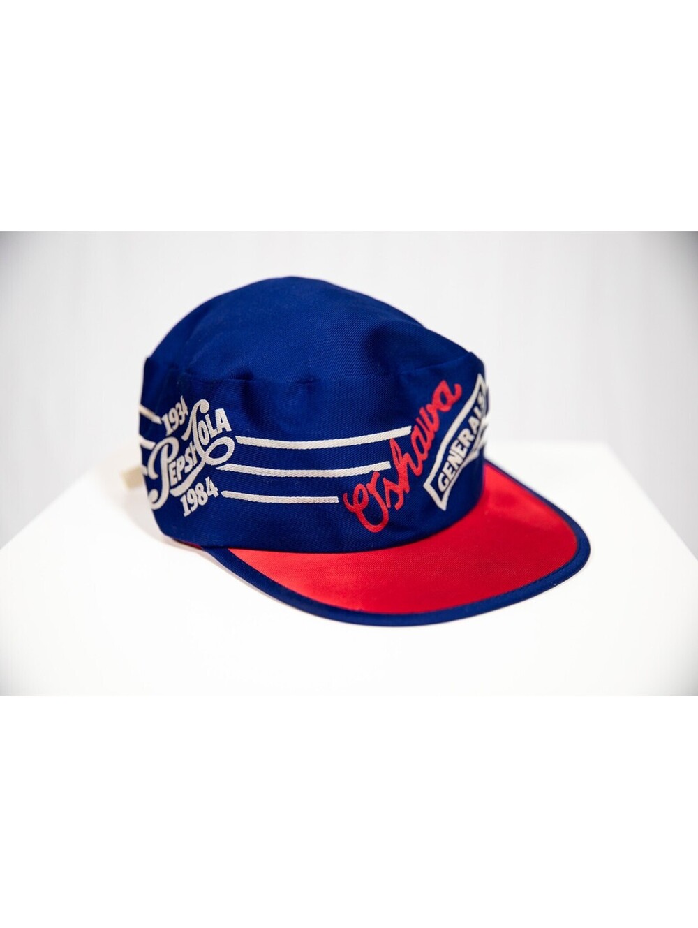 Oshawa Generals OHL Vintage Pepsi-Cola Painters Hat Giveaway 1980s - Men's OS